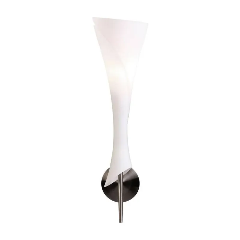 Súper Precio Aplique de pared Zack 1L E27 cristal - Mantra