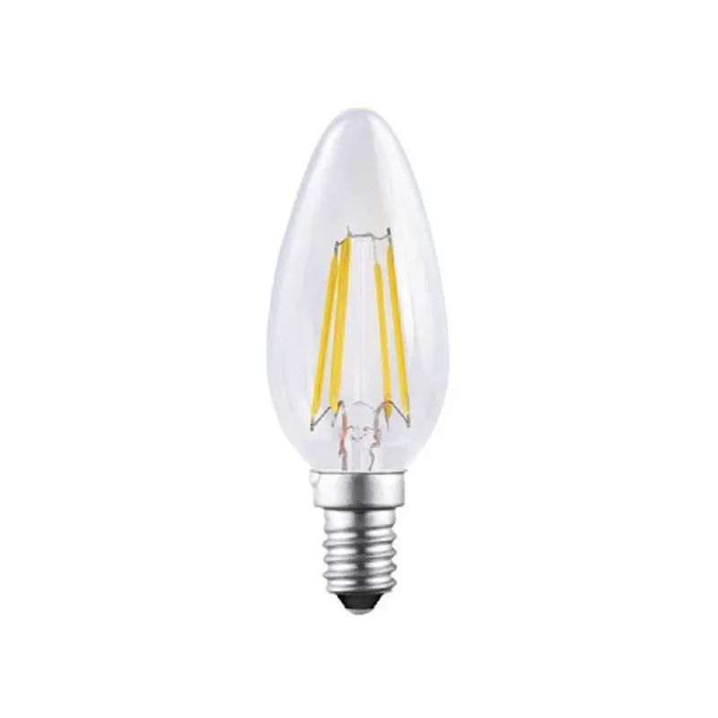 Bombilla LED 4w E14 Vela decorativa - Mantra Solo Hoy