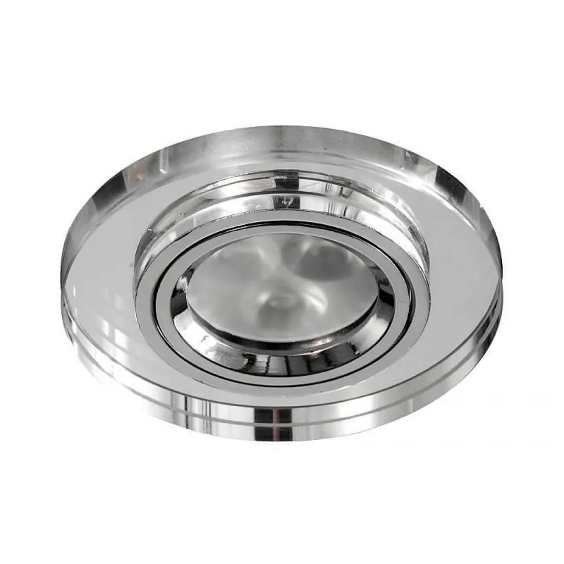 Precio De Fábrica Foco empotrable Mirround GU10 cristal redondo - LDV