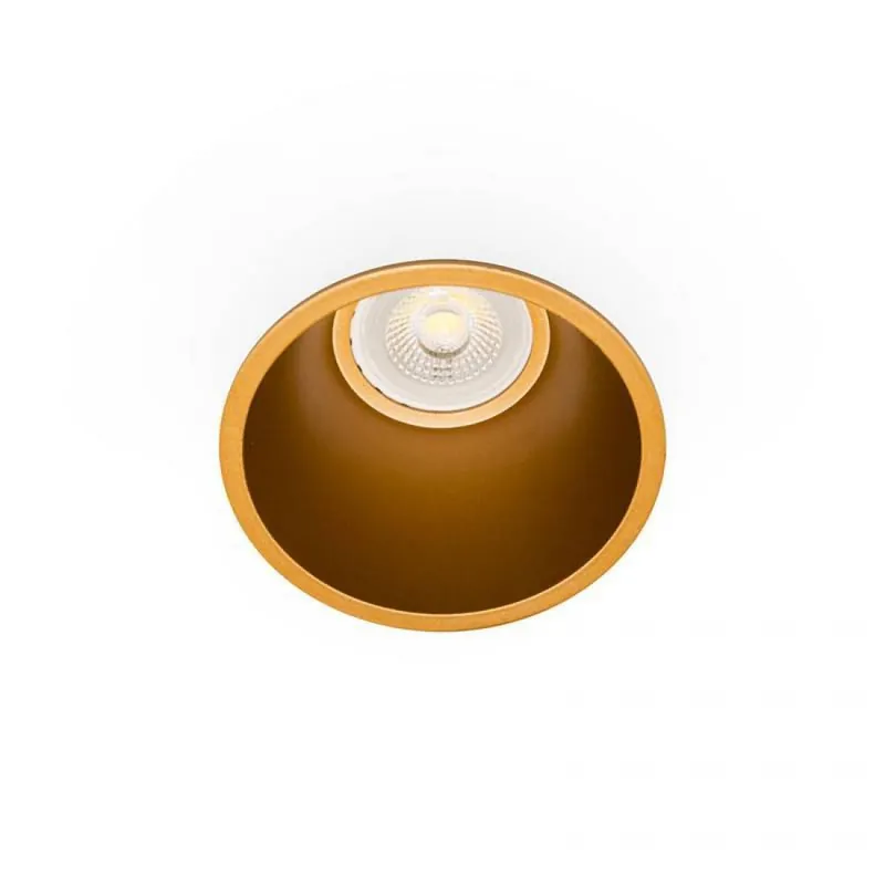 Barato Foco empotrable Fresh GU10 fijo oro antideslumbrante - Faro