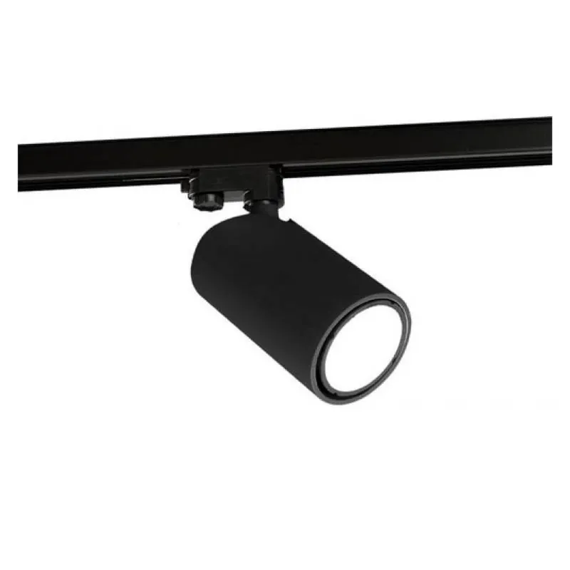 Ordenar Ahora Mismo Foco de carril Sal trifásico GU10 orientable 360° - Mantra Blanco