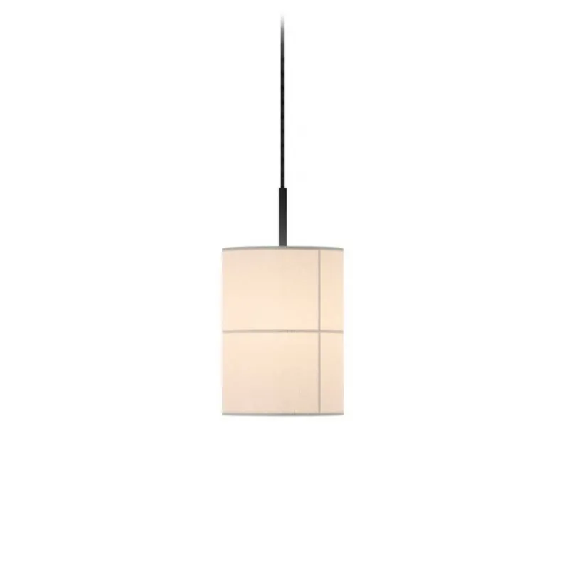 Lámpara colgante Rania E27 tela - Robin 18cm Pago Seguro
