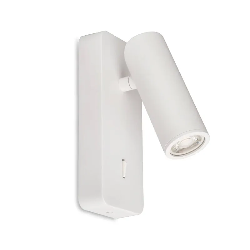 Aplique de lectura Notte LED GU10 mini orientable - Mantra Blanco Devolución Gratuita