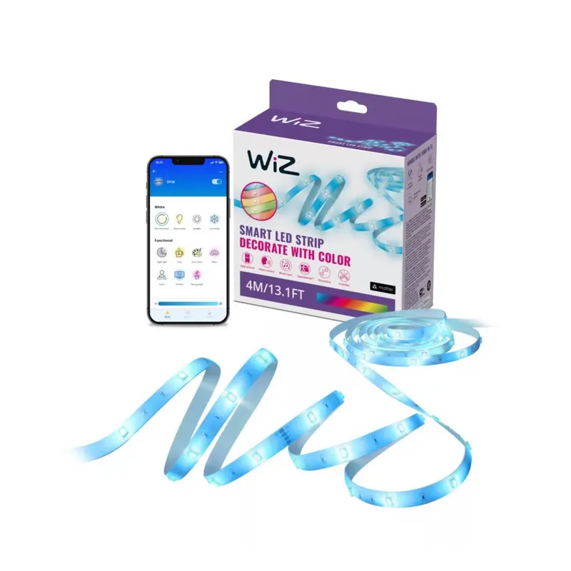 Kit Tira LED Strip WIFI RGB 10M IP20 flexible - WiZ Bestseller