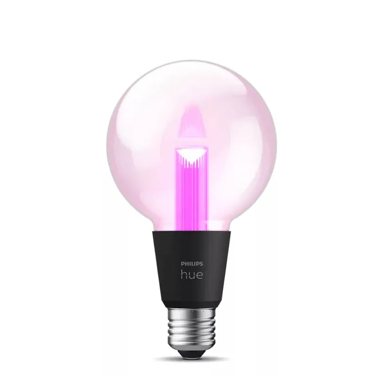 Bombilla inteligente Globo G95 Hue LED E27 Blanco y Color (CCT + RGB) - Philips Oferta De Temporada