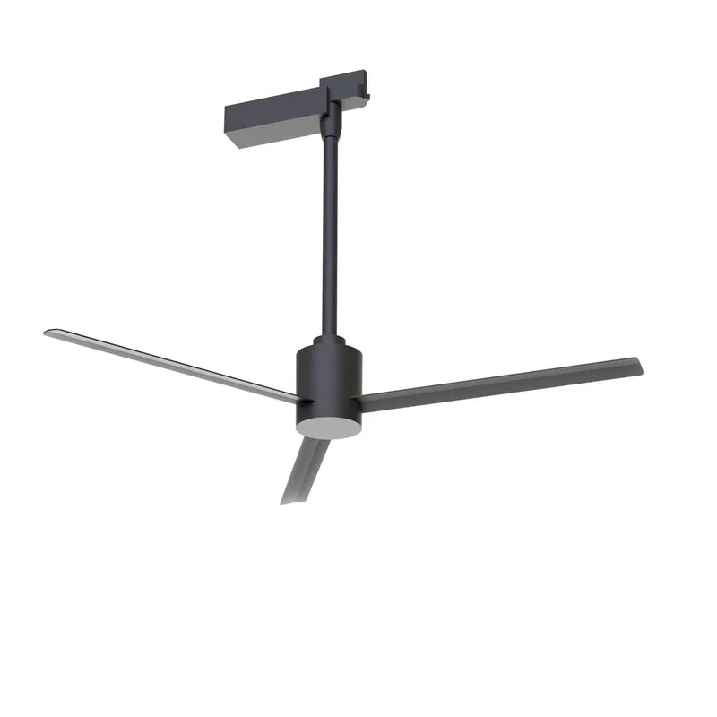 Ventilador de carril trifásico Monkey fan LED Ø84cm - Mantra Blanco Comprar En Línea