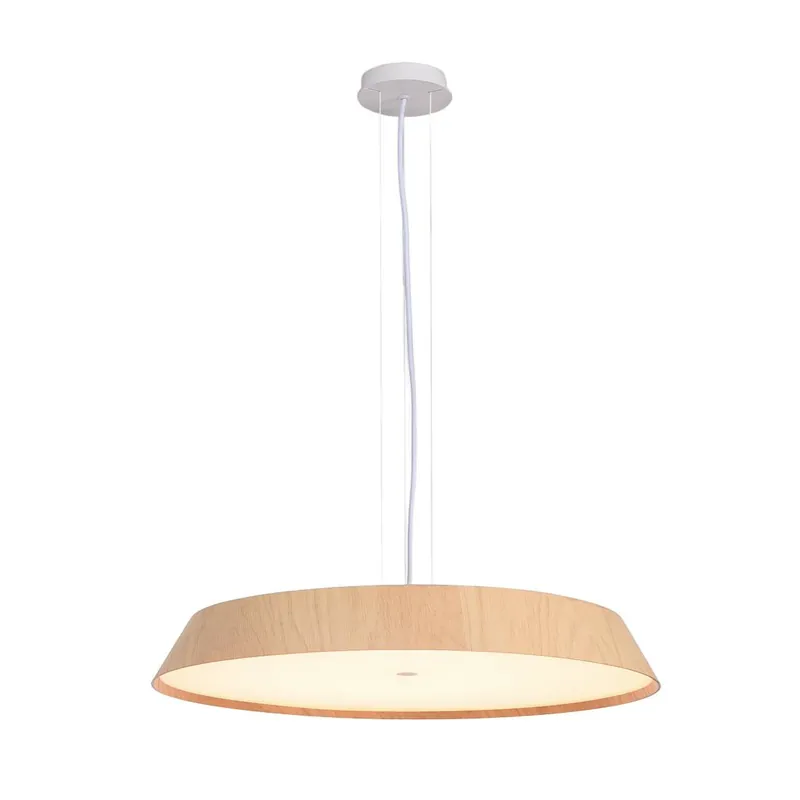 Liquidación Lámpara colgante Cora LED CCT madera - ACB Roble