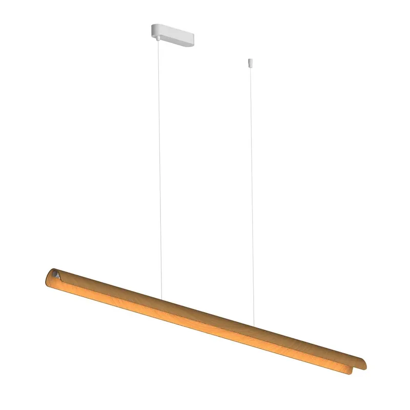 Alta Calidad Lámpara colgante Alma LED 150cm CCT madera - ACB Roble