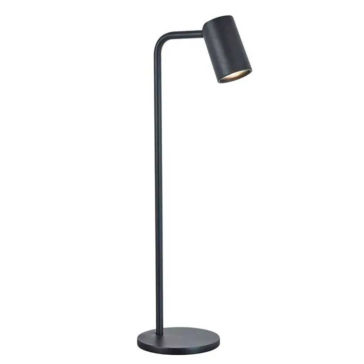 Precio De Oferta Lámpara de sobremesa SAL grande negra una luz para GU10