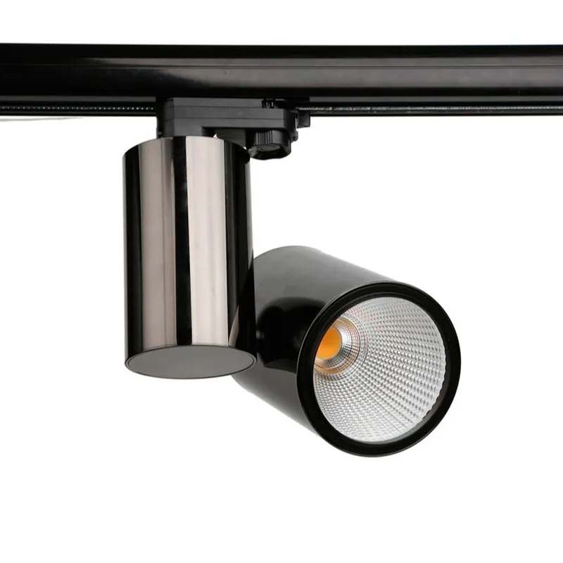 Novedad Foco carril trifásico 35W 38º grafito 3000K