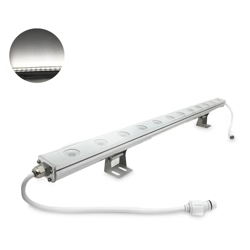 Bañador LED 12W Blanco Frío 6000°K 30° 12 LEDs de 1W 60cm (IP67) Envío Inmediato