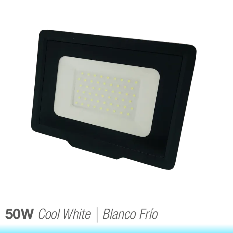 Venta Final Proyector LED para Exteriores 50W 4250lm Blanco Frio 6500K, 220V