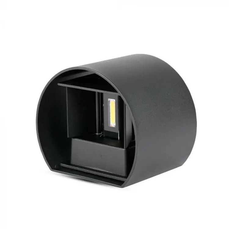 Aplique cilindro gris 3000K 6W IP67 Pago Seguro