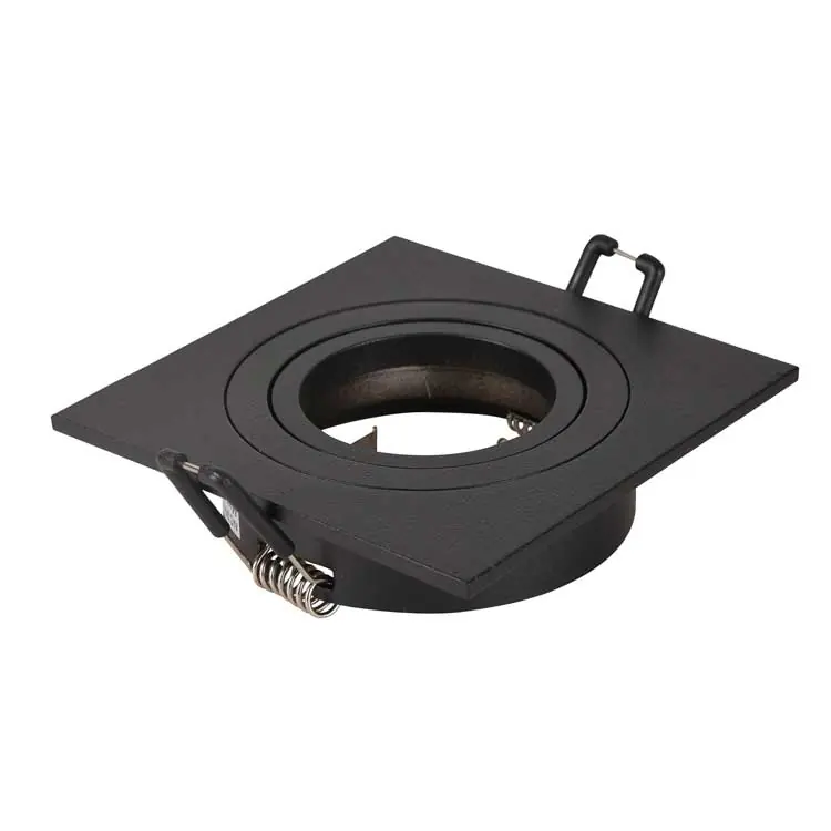 Aro móvil cuadrado negro mate 92x92mm A Buen Precio