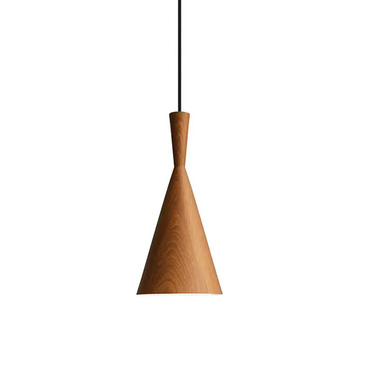 Colgante 1xE27 Madera A Buen Precio