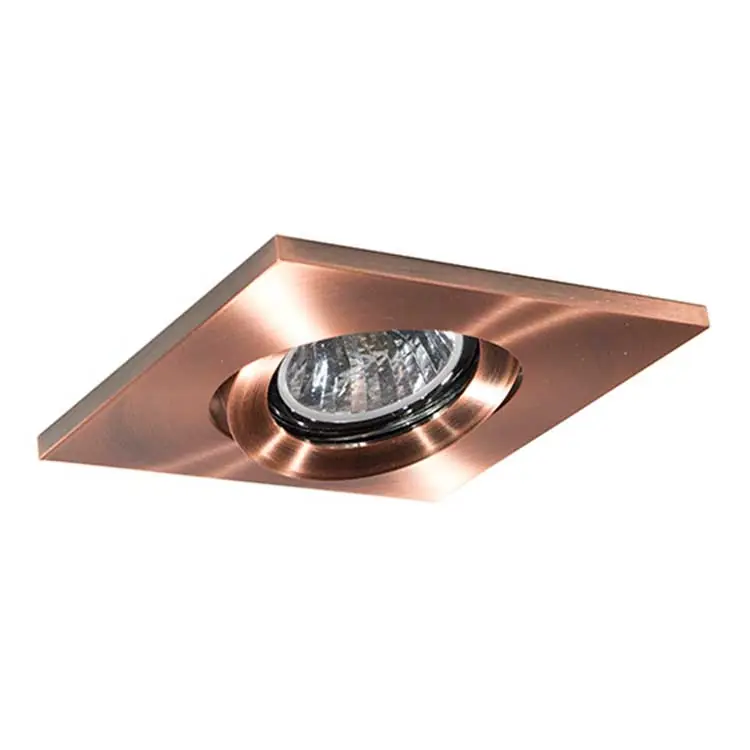 Entrega Rápida Aro orientable cuadrado cobre viejo 98x98mm