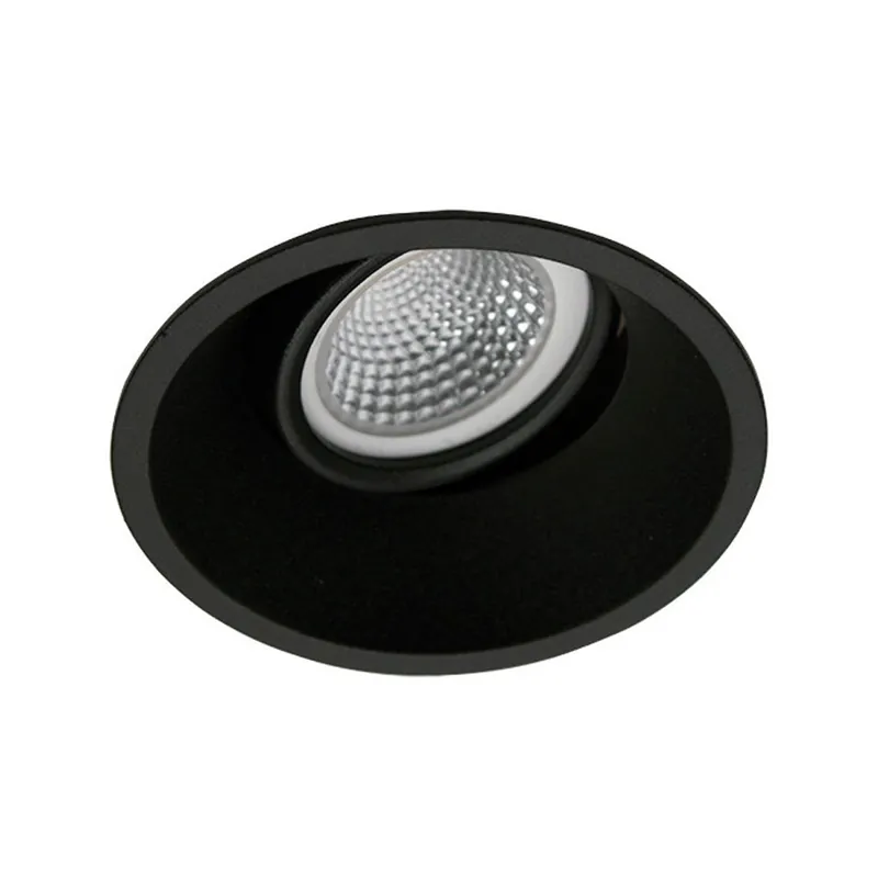 Aro empotrable orientable negro mate Última Oportunidad