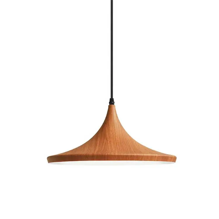 Colgante 1xE27 Madera Directo De Fábrica