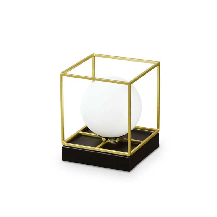 Solo Por Tiempo Limitado Lámpara mesa Lingo oro y negro