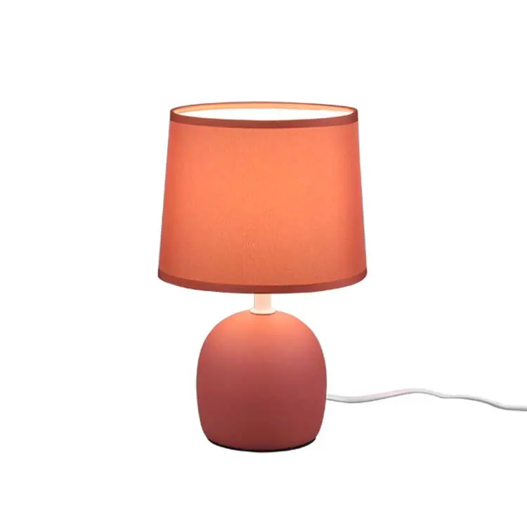 Gran Oferta Lámpara de mesa con pantalla Malu para E14