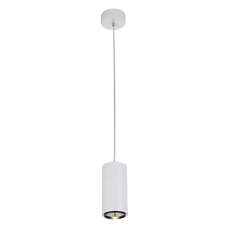 Colgante Cilindro 10W blanco mate 24º 4000K Ordenar Ahora Mismo