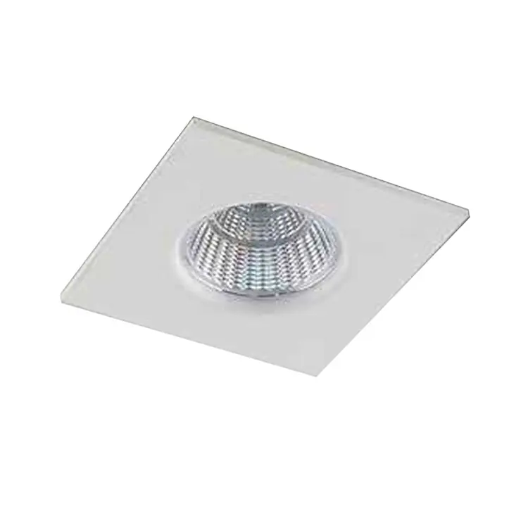 Económico Empotrable cuadrado blanco mate 5W 60º 80x80mm 4000K