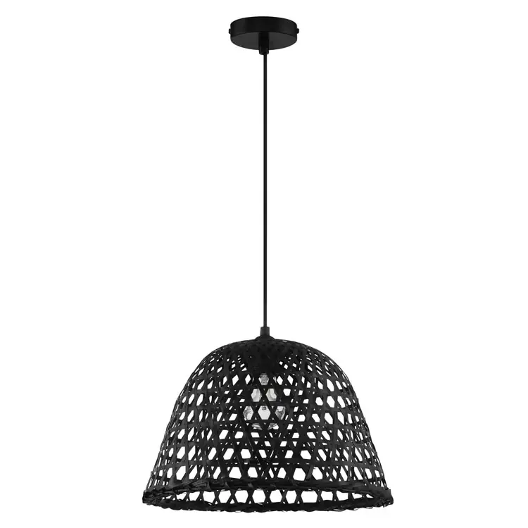 Colgante David negro 35cm para 1 E27 (no incluida) Comprar En Línea