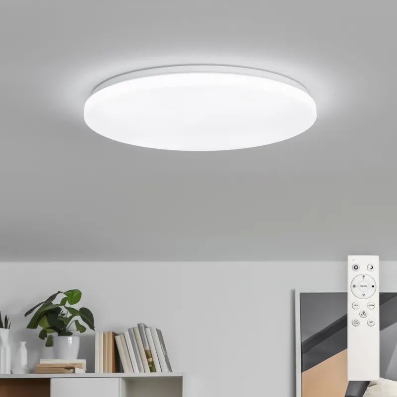 Solo Por Tiempo Limitado Brilagi - Lámpara de techo LED regulable SMART LED/24W/230V Ø 38 cm 2700-6500K Wi‑Fi Tuya + control remoto