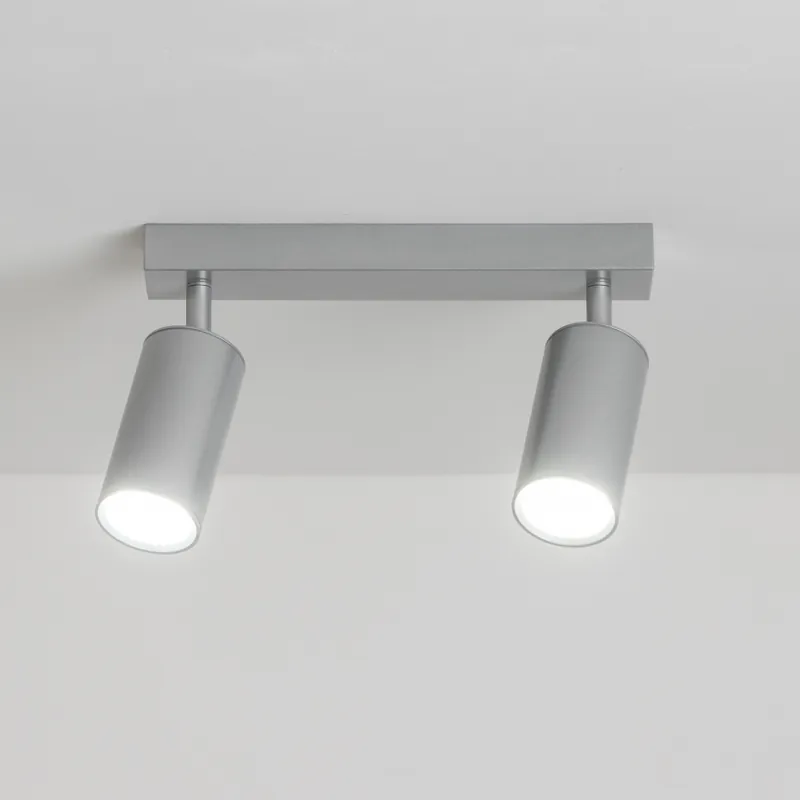 Brilagi - Foco de baño SELE 2xGU10/30W/230V IP44 plata Económico