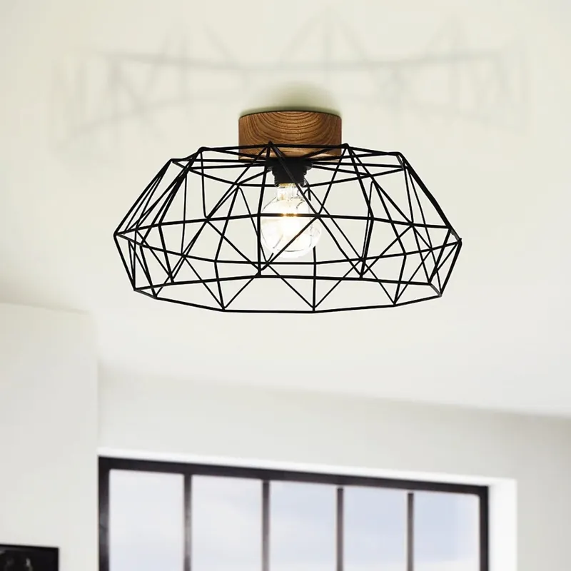 A Buen Precio Eglo - Lámpara de techo 1xE27/60W/230V