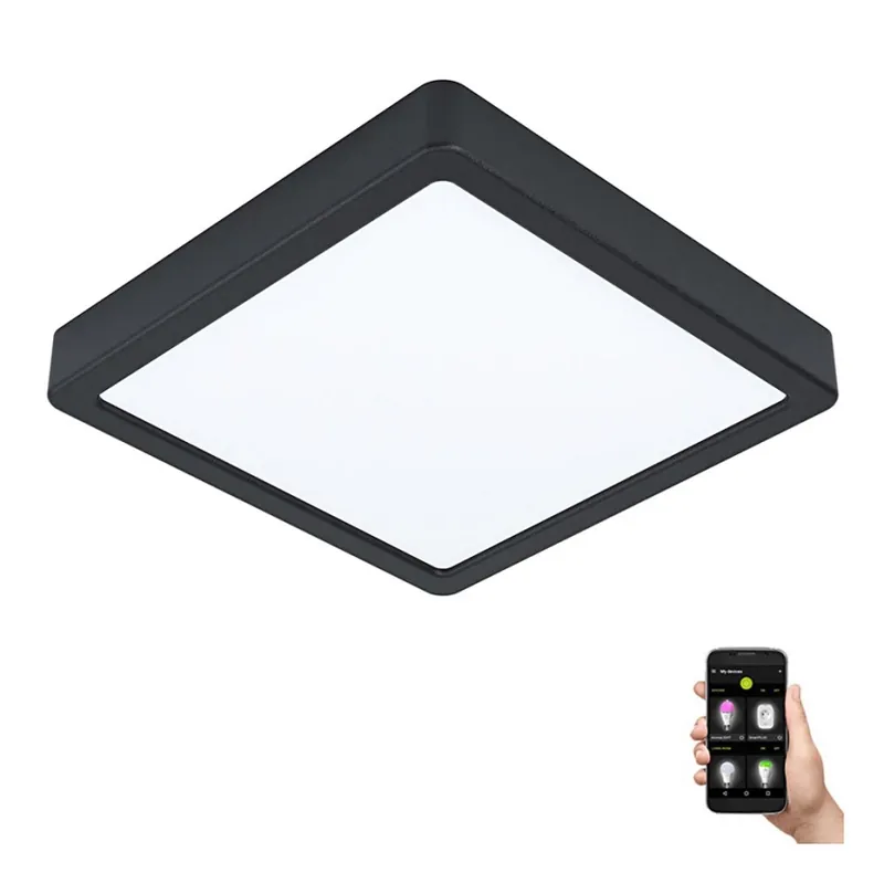 Venta Final Eglo - Lámpara de techo LED regulable para baño LED/16,5W/230V IP44 ZigBee 21x21 cm
