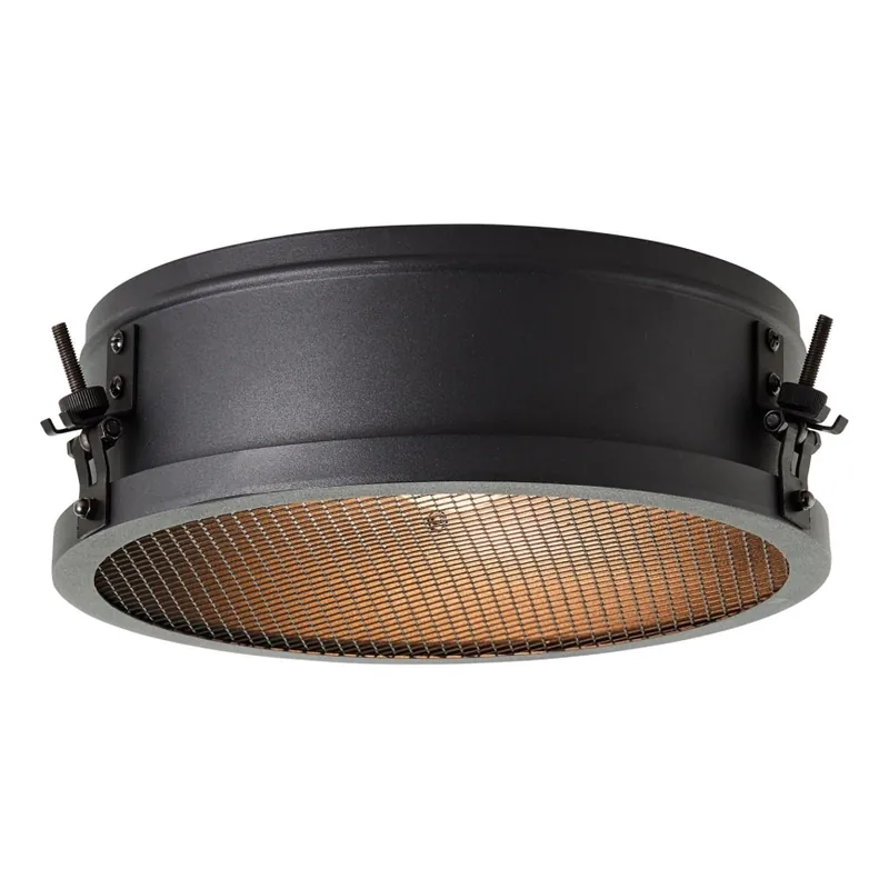 Rebajas Brilliant - Lámpara de techo ZOIS 1xE27/60W/230V, diámetro 30 cm, negra