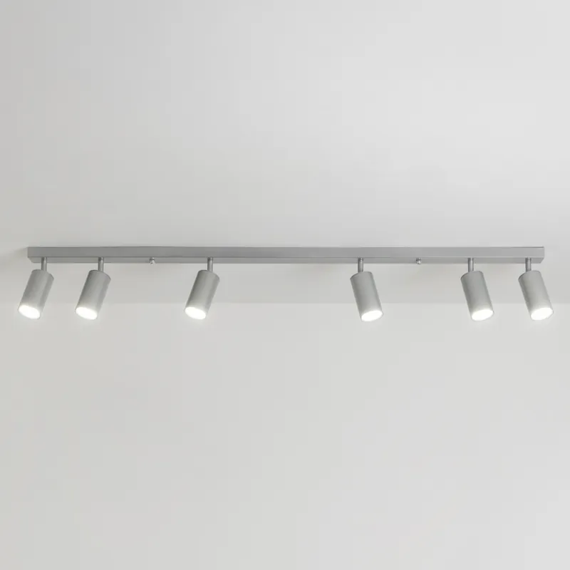Brilagi - Foco de baño SELE 6xGU10/30W/230V IP44 plata Precio Rebajado