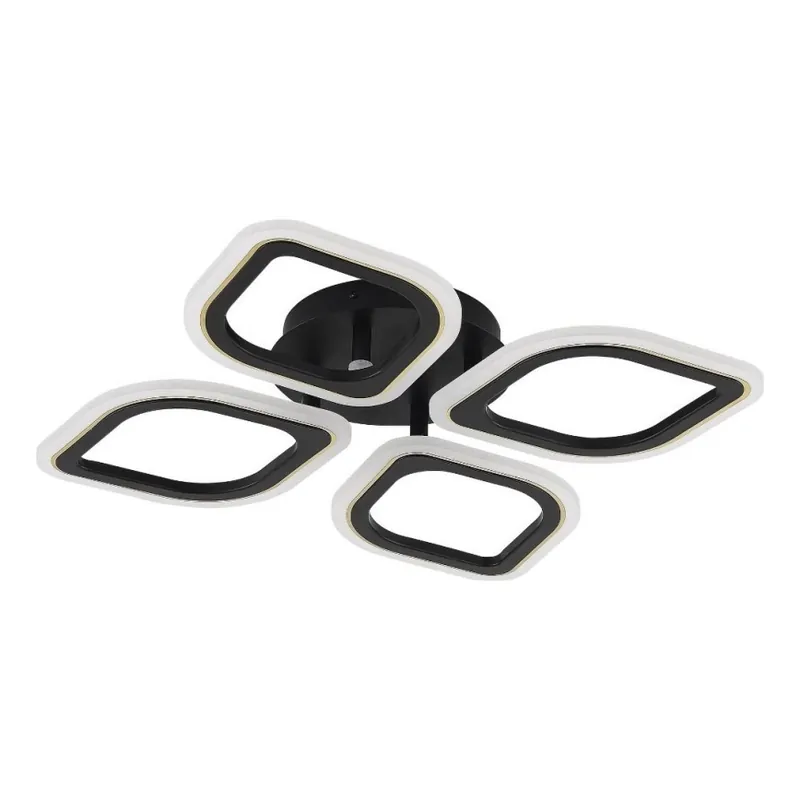 Zuma Line - Plafón LED regulable LED/30W/230V 3000-6000K negro + control remoto Oferta Limitada