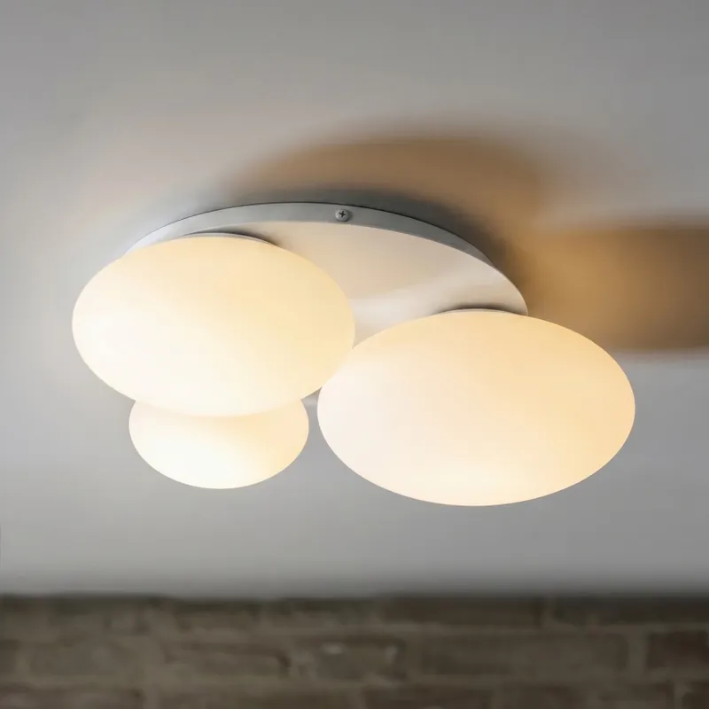Ideal Lux - Plafón LED NINFEA 3xGX53/9W/230V blanco Envío Exprés