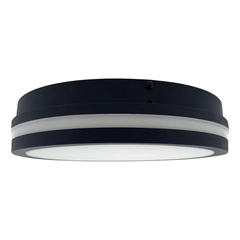 Plafón LED de baño con sensor ELLÉ LED/24W/230V 3000/4000/6500K diá. 26 cm IP54 antracita Disponible Ahora