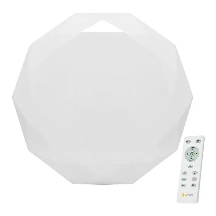 Precio Económico Lámpara de techo LED regulable DIAMANT LED/25W/230V + mando a distancia