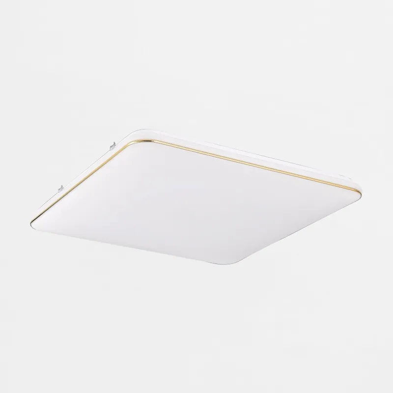 Zuma Line - Plafón LED regulable LED/48W/230V 53x53 cm dorado Garantía De Devolución De Dinero