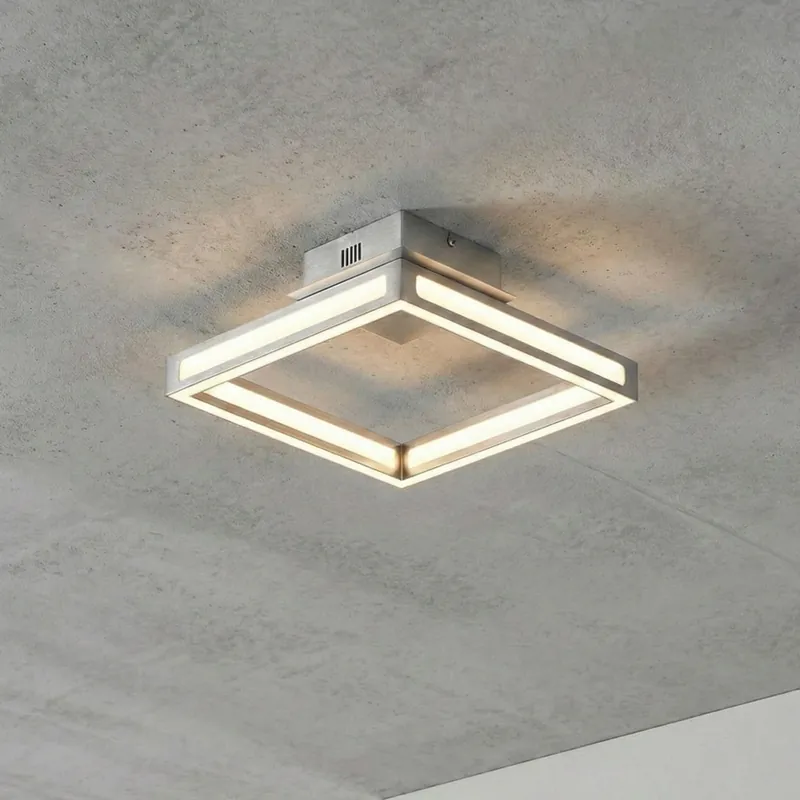 A Buen Precio Eglo - Plafón LED LED/11,2W/230V cromo mate