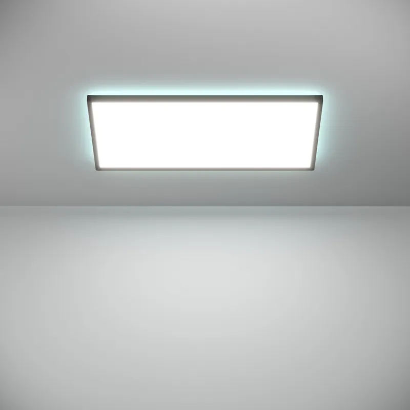 Promoción Exclusiva Eglo - LED RGBW Plafón regulable para el baño LED/17,2W/230V 2700-6500K 30x57cm IP44 negro ZigBee