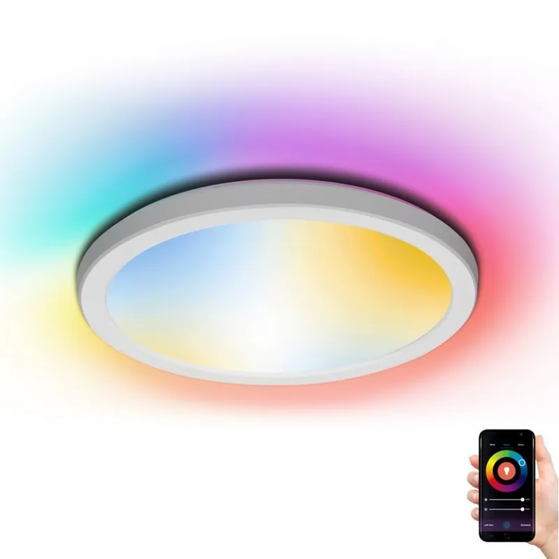 Aigostar - Plafón LED RGBW regulable LED/22W/230V 2700-6500K Wi-Fi Rebajas