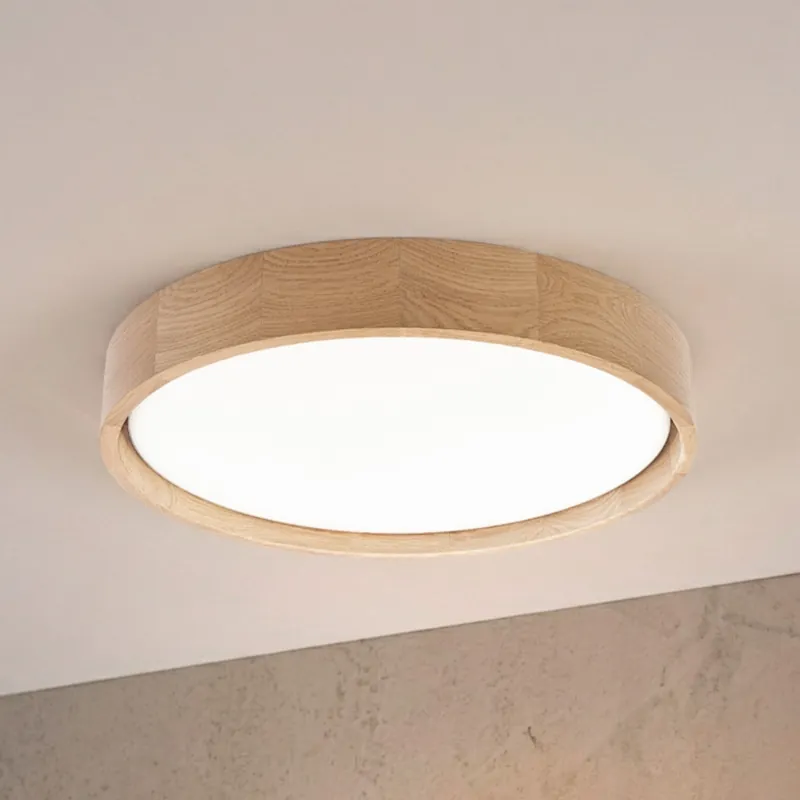 Brilagi - Lámpara de techo LED MANAROLA PLAIN LED/24W/230V 4000K Ø 41 cm roble Disponible Ahora