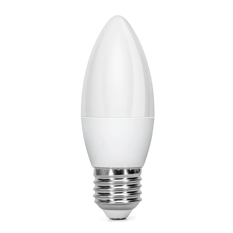 LED C37 E27 6W Luz Fría 6W Liquidación