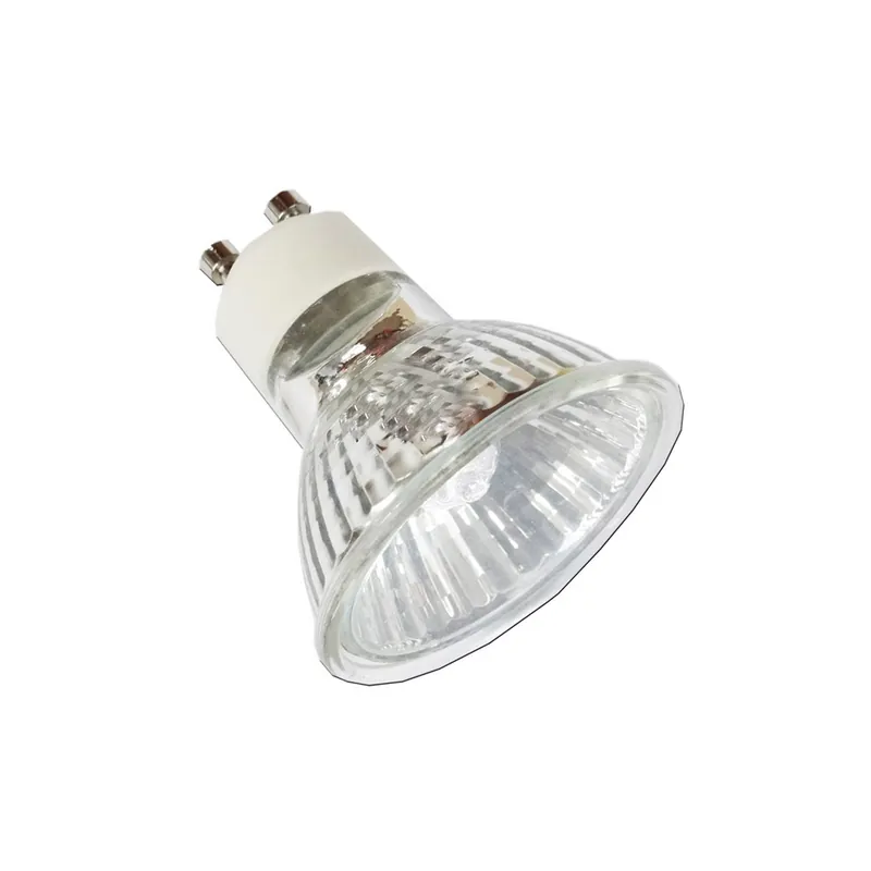 BOMBILLA HALOGENA DICROICA 220V 50W GU10 650lm APERTURA 60º Ø5cm Novedad