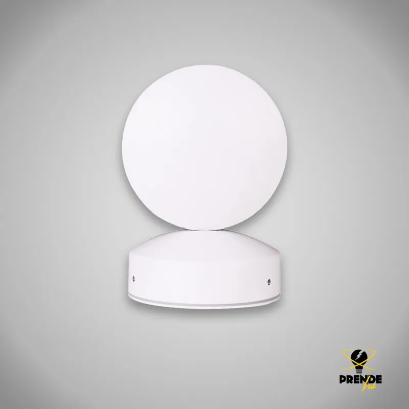 Aplique LED direccionable circular Blanco 6w 3000k Oferta Especial