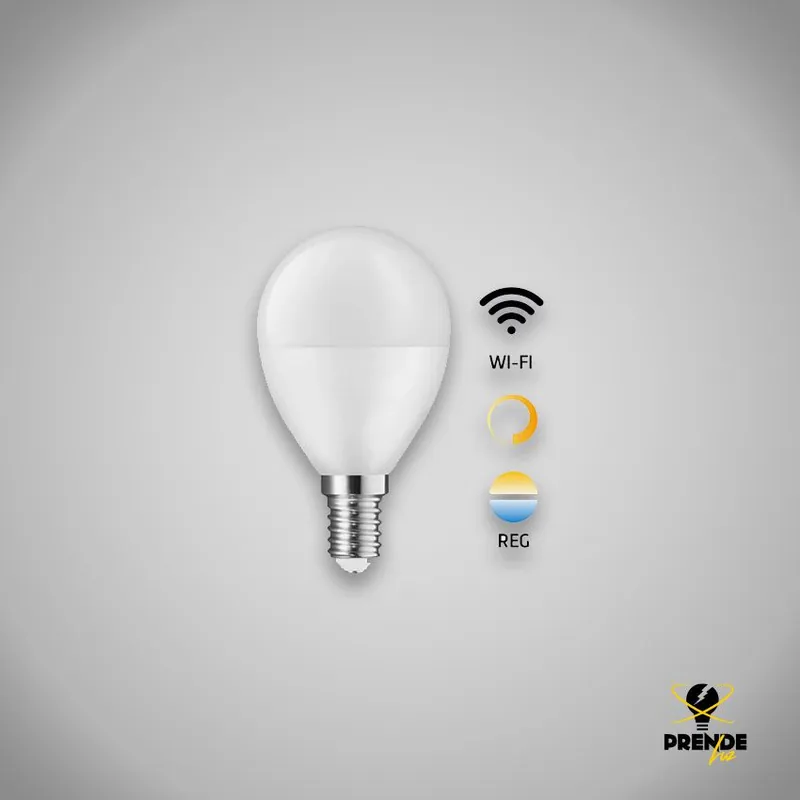Bombilla smart 5W LED esférica Smart 5W E-14 Venta Final