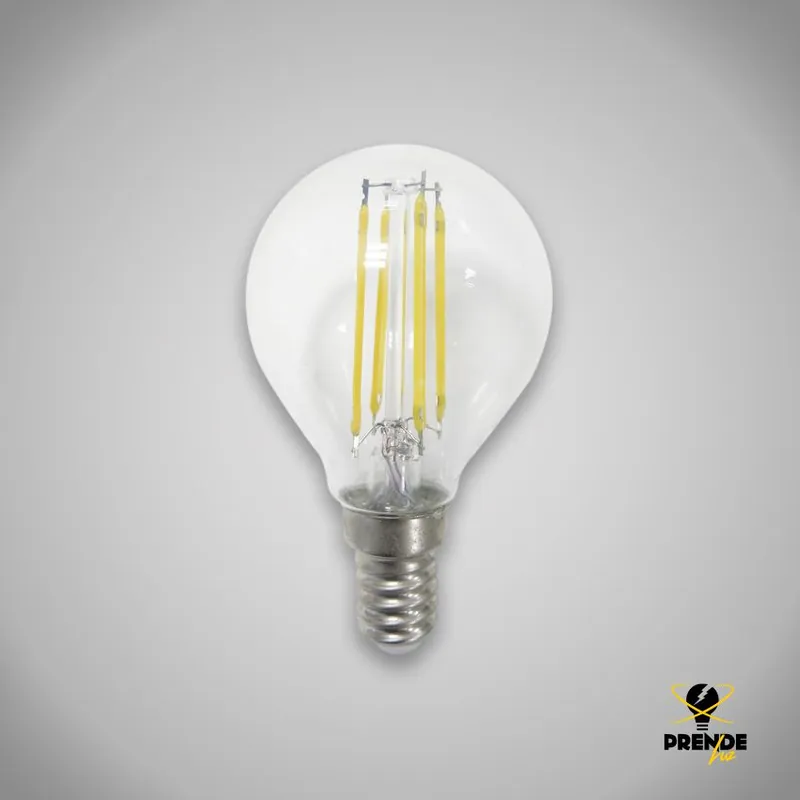 A Buen Precio Lámpara LED de filamento con forma esférica E-14 2700K