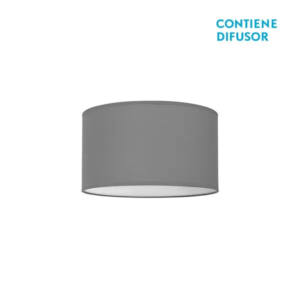 A Buen Precio Plafon Nicole Gris 2xe27 (14x30d)