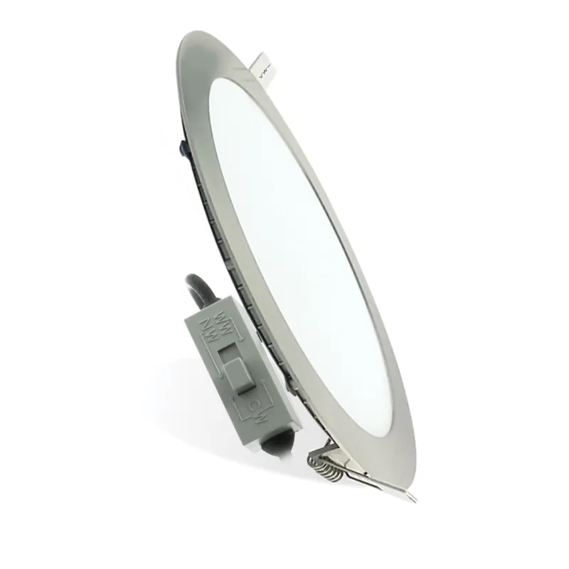 Oferta Limitada Panel LED Circular Níquel 20W CCT