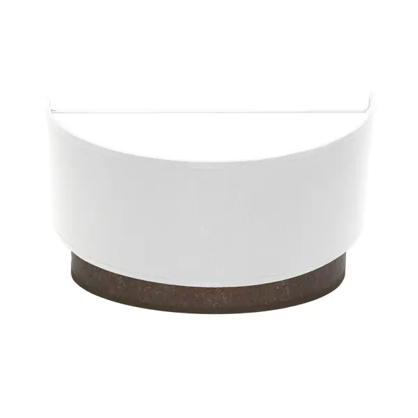Aplique Tatiana 1xe27 Blanco-oxido 17x30x15 Cm Precio Económico